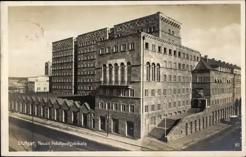 Ak Stuttgart in Baden Württemberg, Oberpostdirektion