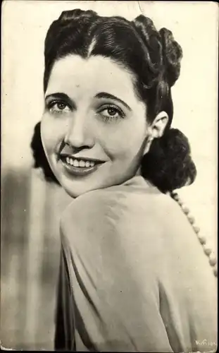 Ak Schauspielerin Kay Francis, Portrait