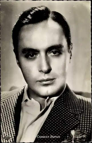 Ak Schauspieler Charles Boyer, Portrait