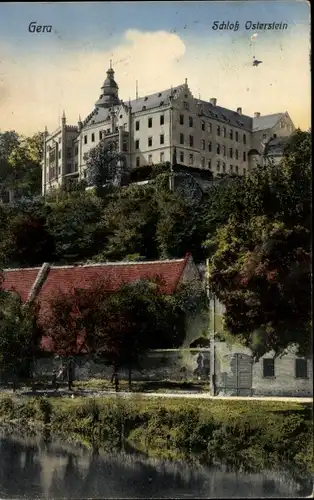 Ak Gera in Thüringen, Schloss Osterstein