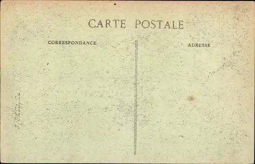 Ak Fismes Marne, Hopital-Hospice