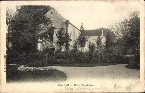Ak Corbeil Essonne, Musee Saint-Jean
