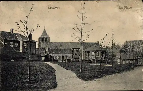 Ak Kemmel Heuvelland Westflandern, Platz