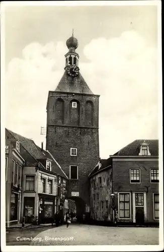 Ak Culemborg Gelderland, Binnenpoort