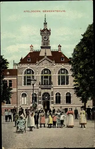 Ak Apeldoorn Gelderland, Gemeentehuis