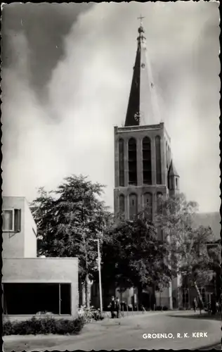 Ak Groenlo Oost Gelre Gelderland, römisch-katholische Kirche