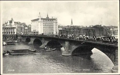 Ak London City England, London Bridge