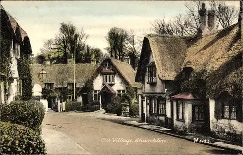 Ak Shanklin Isle of Wight England, Old Village