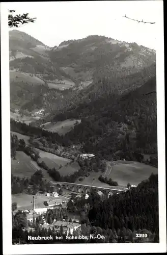 Ak Neubruck Niederösterreich, Panorama