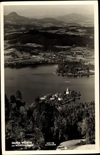 Ak Maria Wörth am Wörthersee Kärnten, Panorama
