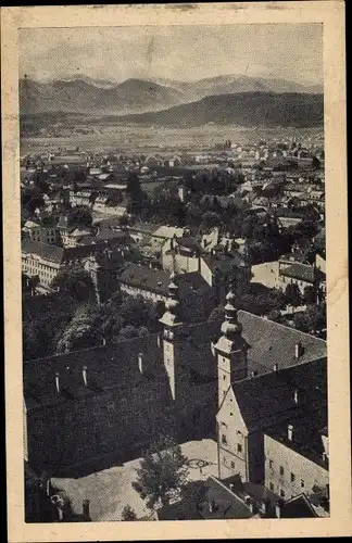 Ak Klagenfurt am Wörthersee Kärnten, Landhaus mit Karawanken