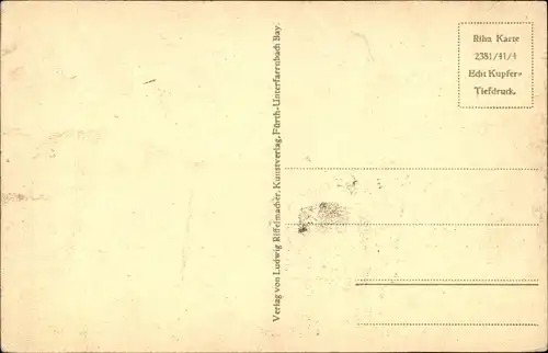 Ak Fürth in Mittelfranken Bayern, Rathaus