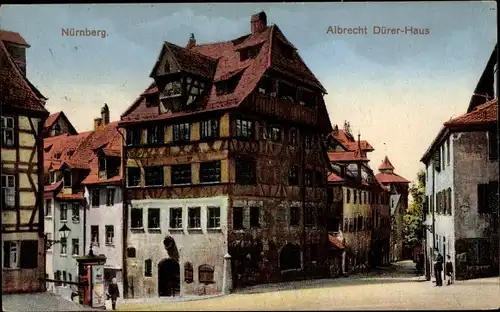 Ak Nürnberg in Mittelfranken, Albrecht-Dürer-Haus