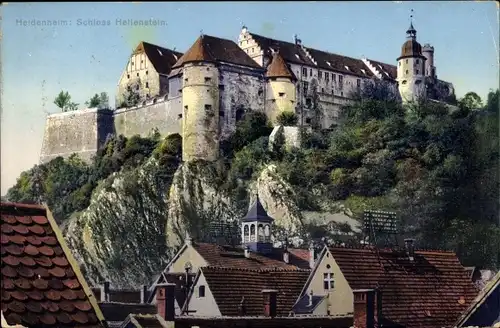 Ak Heidenheim an der Brenz Württemberg, Schloss Hellenstein