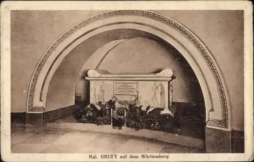 Ak Rotenberg Stuttgart, Grabkapelle auf dem Württemberg, Königliche Gruft