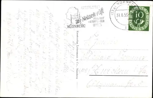 Ak Nürnberg in Mittelfranken, Hauptbahnhof