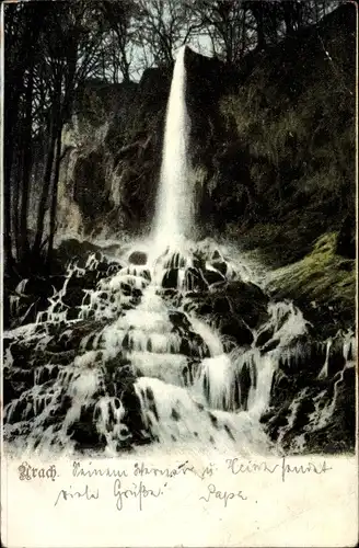 Ak Bad Urach in der Schwäbischen Alb, Wasserfall