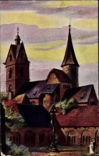 Künstler Ak Paderborn in Nordrhein Westfalen, Bussdorfkirche