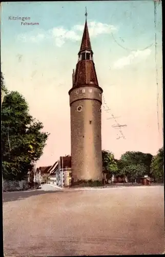 Ak Kitzingen in Mainfranken Bayern, Falterturm