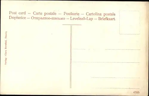 Ak Gdańsk Danzig, Ober-Pfarrkirche zu St. Marien