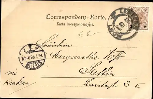 Ak Kraków Krakau Polen, Theater