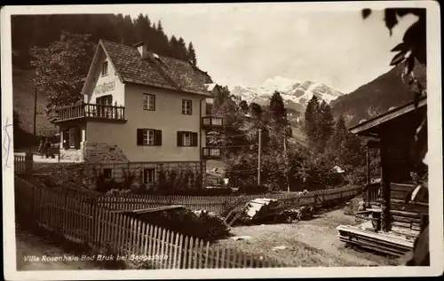 Ak Badbruck Bad Gastein Badgastein in Salzburg, Villa Rosenhain