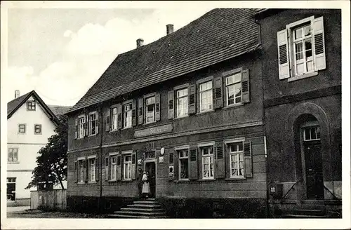 Ak Graben in Baden, Gasthaus zum Badischen Hof