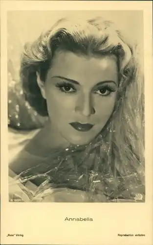 Ak Schauspielerin Annabella, Portrait