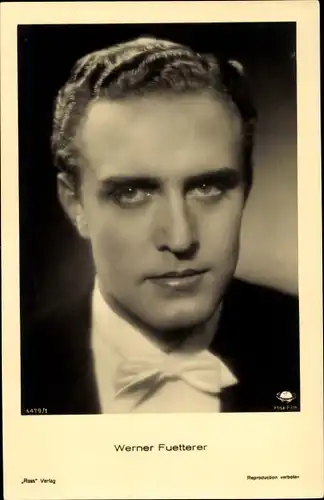 Ak Schauspieler Werner Fuetterer, Ross Verlag 6479/1