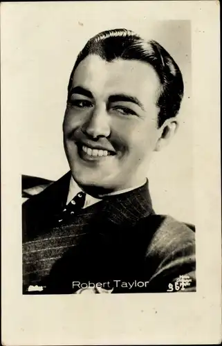 Ak Schauspieler Robert Taylor, Portrait