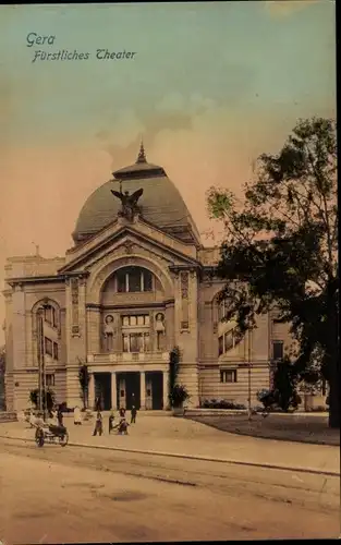 Ak Gera in Thüringen, Fürstliches Theater