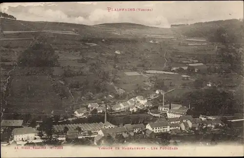 Ak Les Fougères Plainfaing Vosges, Habeaurupt-Weberei