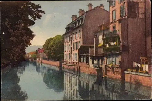 Ak Épinal Lothringen Vogesen, Canal des Grands Moulins