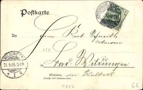 Ak Berlin Mitte, Unter den Linden, Parade, Uniformen