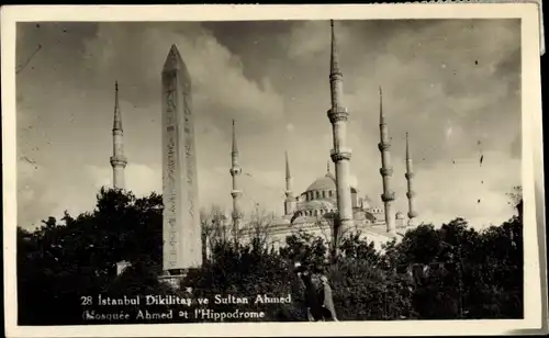 Ak Konstantinopel Istanbul Türkiye, Sultan-Ahmed-Moschee, Hippodrom