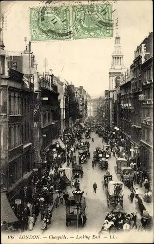 Ak London City England, Cheapside