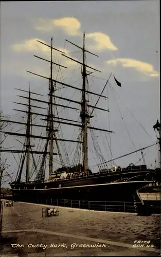 Ak Greenwich London England, Cutty Sark