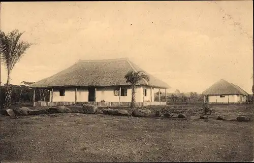 Ak Pawa, Demokratische Republik Kongo, Zaire, eine der Apotheken der Hauptposten des Roten Kreuzes