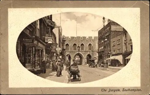 Passepartout Ak Southampton Hampshire England, Bargate