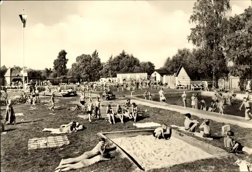 Ak Ohrdruf in Thüringen, Schwimmbad