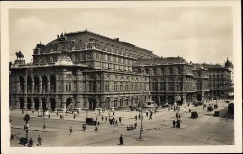 Ak Wien 1 Innere Stadt, Staatsoper