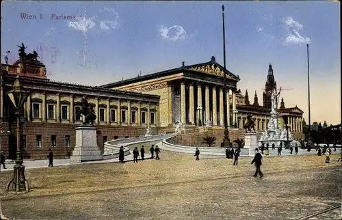 Ak Wien 1 Innere Stadt, Parlament