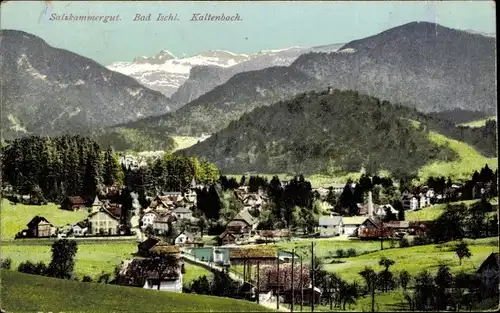 Ak Bad Ischl in Oberösterreich, Salzkammergut, Kaltenbach