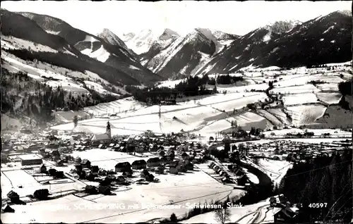 Ak Schladming Steiermark, Winterpanorama