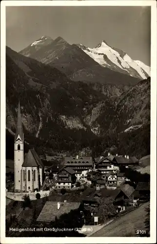 Ak Heiligenblut am Großglockner in Kärnten, Kirche