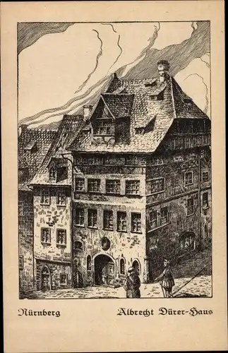 Künstler Ak Schmigalle, Viktor, Nürnberg in Mittelfranken, Albrecht Dürer Haus