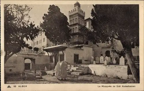 Ak Algier Algier Algerien, Moschee von Sidi Abderhaman