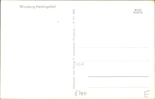 Ak Heidingsfeld Würzburg am Main Unterfranken, Blick auf Jugendherberge Frau Holle, Fachwerkhaus