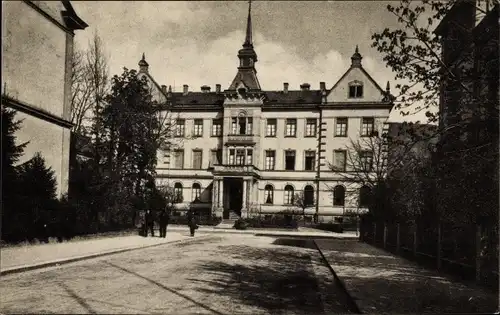 Ak Heidelberg am Neckar, St. Josefshaus, Personen