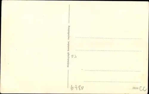Ak Wertheim am Main, Tauber, Turm, Boot, Brücke